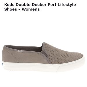 Keds double decker suede shoes